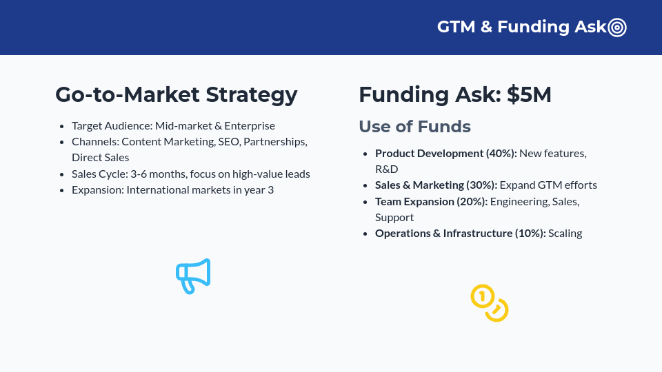 Webinar Investor Pitch for SaaS Growth